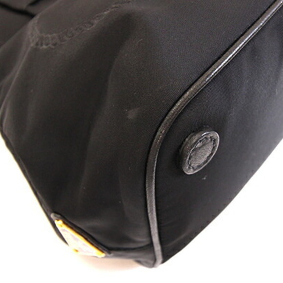 PRADA Black Leather Shoulder Bag - Picture 5 of 10